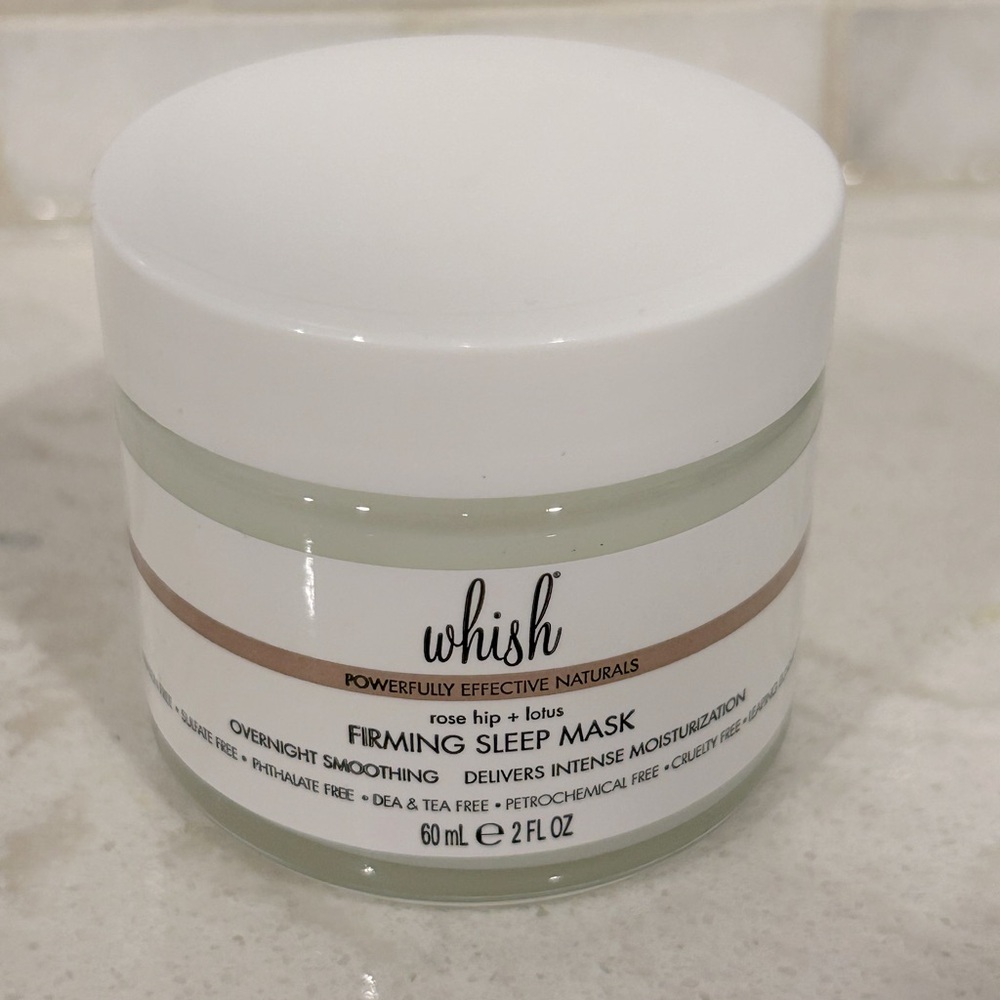 WHISH Rose Hip + Lotus Firming Sleep Mask